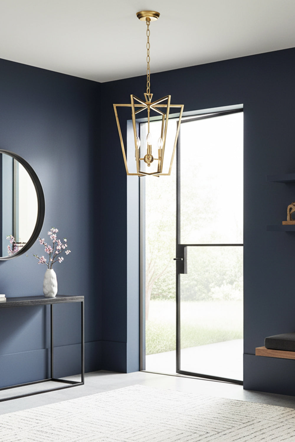 Lantern-shaped chandelier - view 9 | everlamps