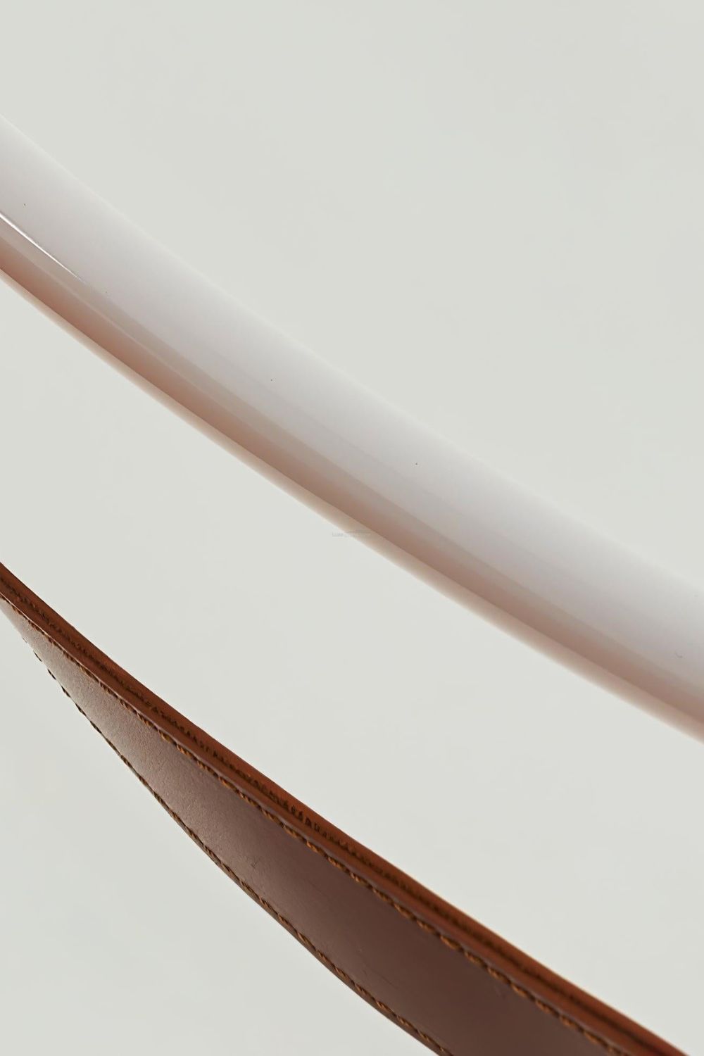 Leather Arc Loop Pendant Light - view 15 | everlamps