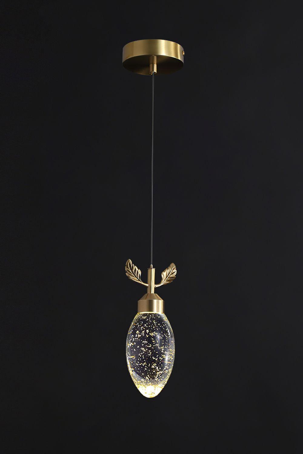 Leaves Water Drops Pendant Light - everlamps