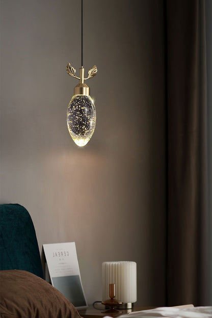 Leaves Water Drops Pendant Light - everlamps