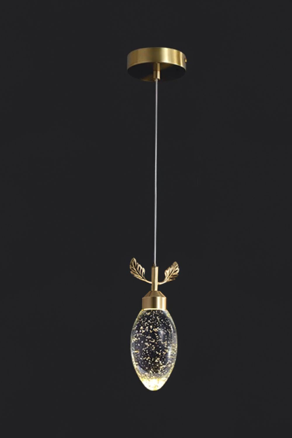 Leaves Water Drops Pendant Light - everlamps