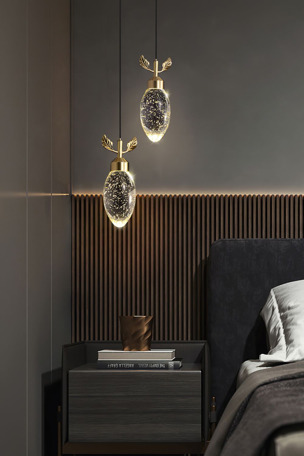 Leaves Water Drops Pendant Light - everlamps