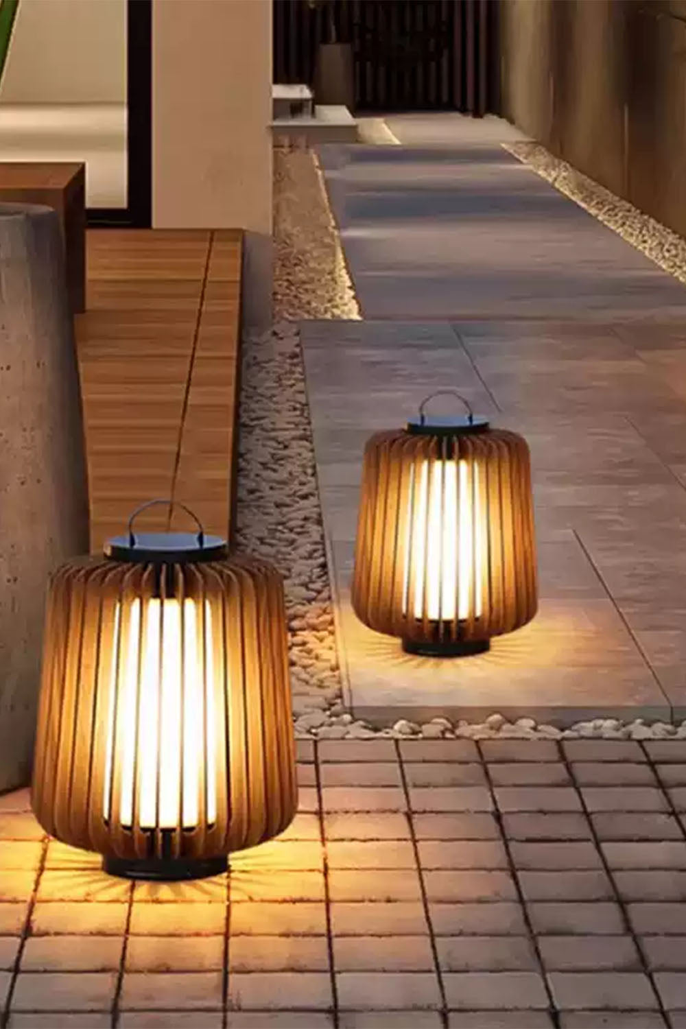 Legno Rechargeable Outdoor Table Lamp - view 4 | everlamps