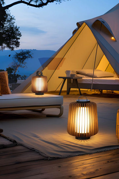 Legno Rechargeable Outdoor Table Lamp - view 3 | everlamps