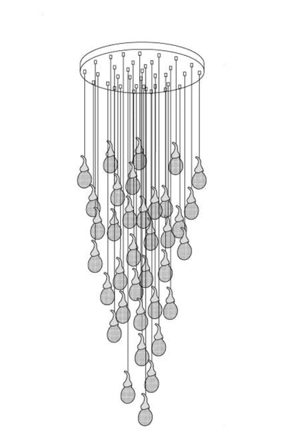 Leo Bubble Chandelier - everlamps