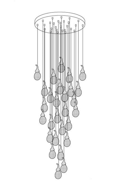 Leo Bubble Chandelier - everlamps