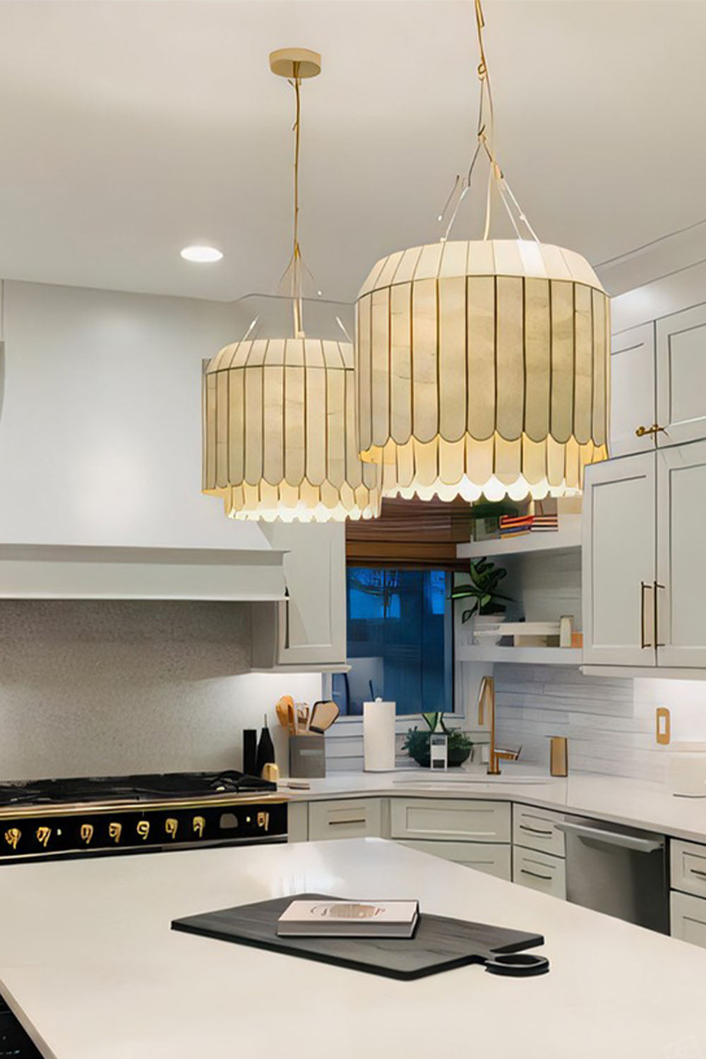 Light Luxury Shell Chandelier - view 6 | everlamps
