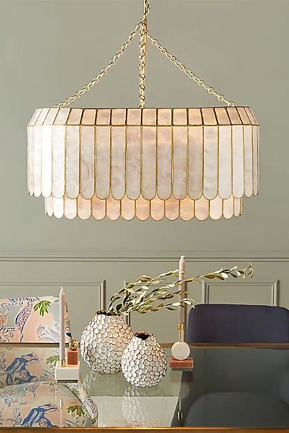 Light Luxury Shell Chandelier - view 8 | everlamps