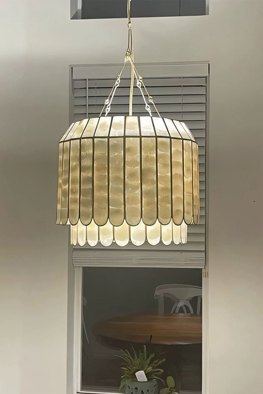 Light Luxury Shell Chandelier - view 10 | everlamps