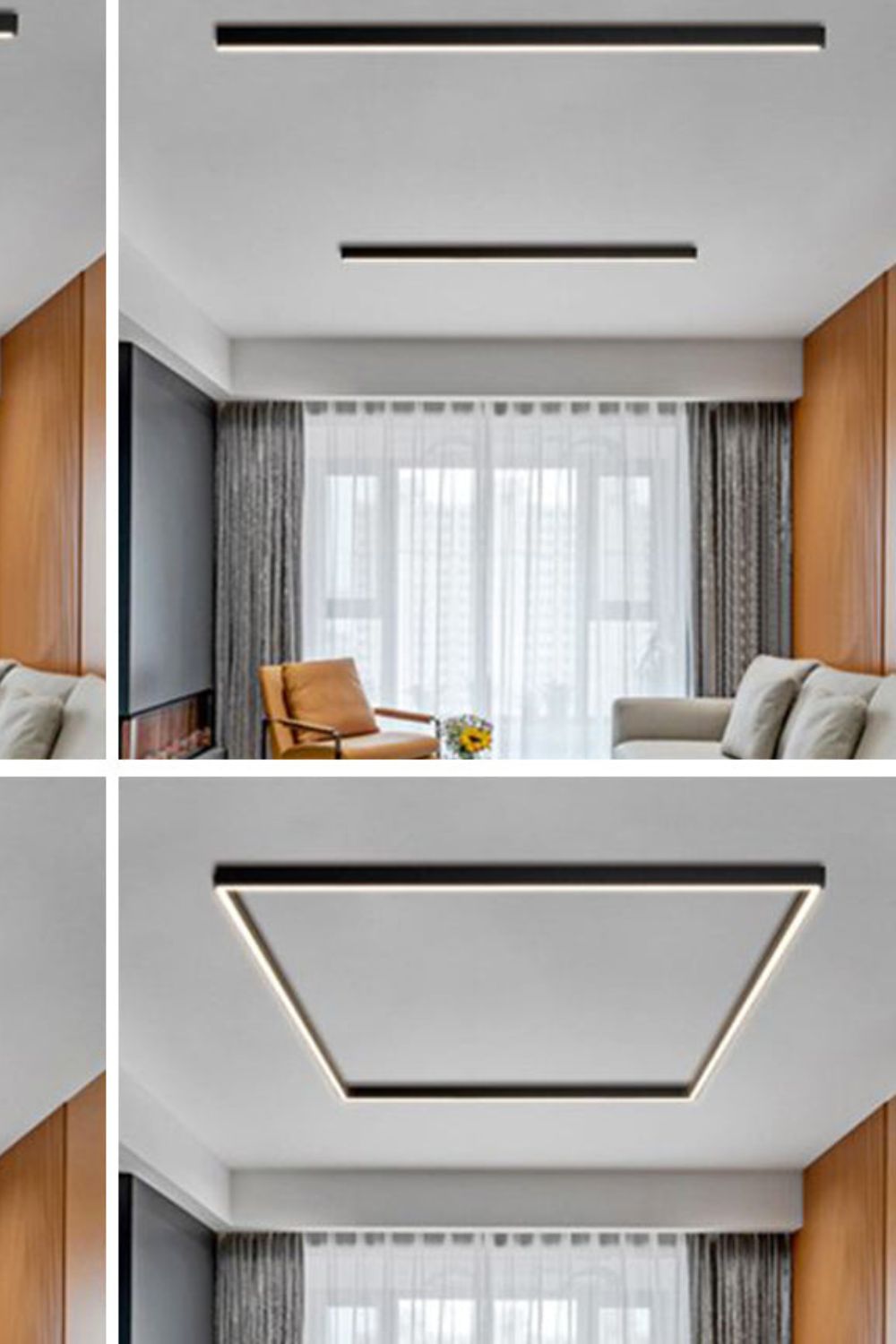 Modern Ligne Ceiling Light - view 15 | everlamps