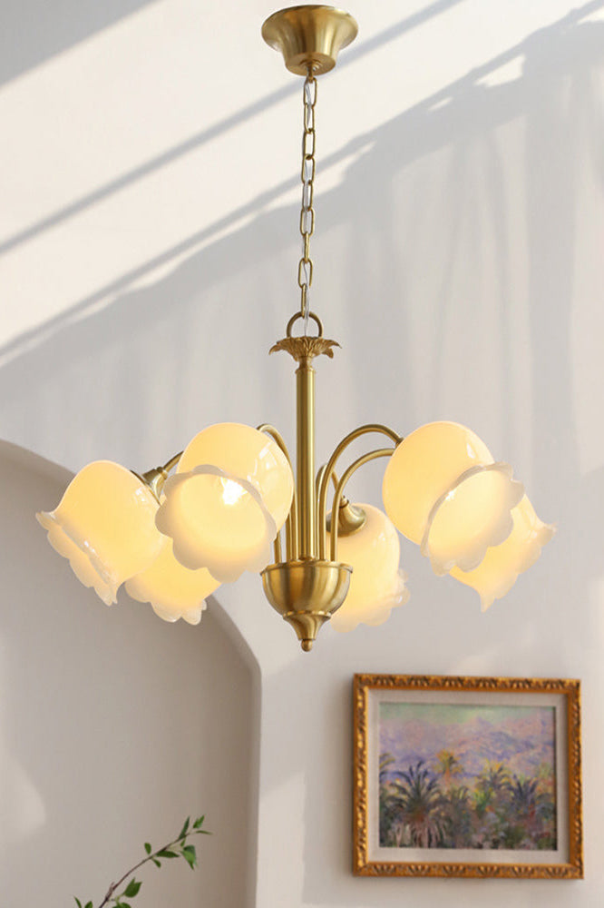 Flowers Lily of the Valley Chandelier - view 10 | everlamps