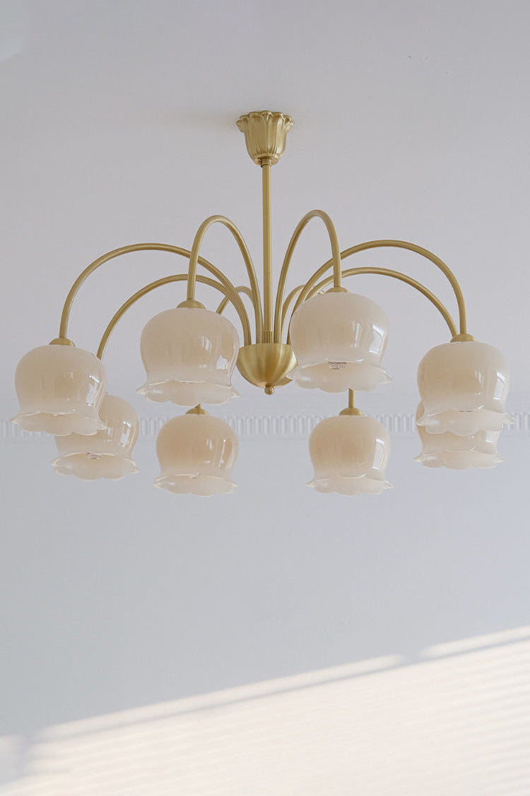 Flowers Lily of the Valley Chandelier - view 5 | everlamps