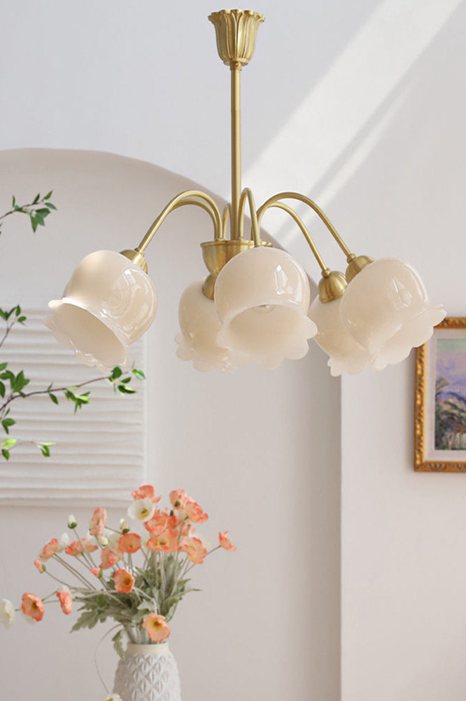 Flowers Lily of the Valley Chandelier - view 8 | everlamps