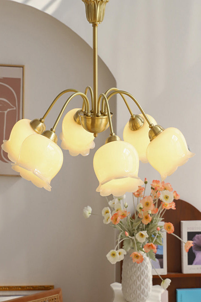 Flowers Lily of the Valley Chandelier - view 9 | everlamps