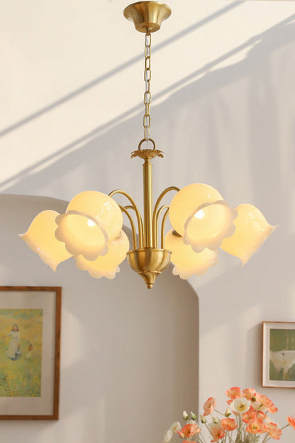 Flowers Lily of the Valley Chandelier - view 11 | everlamps