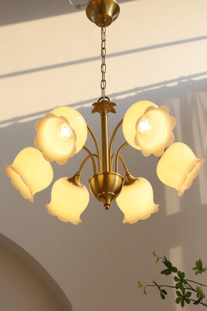 Flowers Lily of the Valley Chandelier - view 14 | everlamps