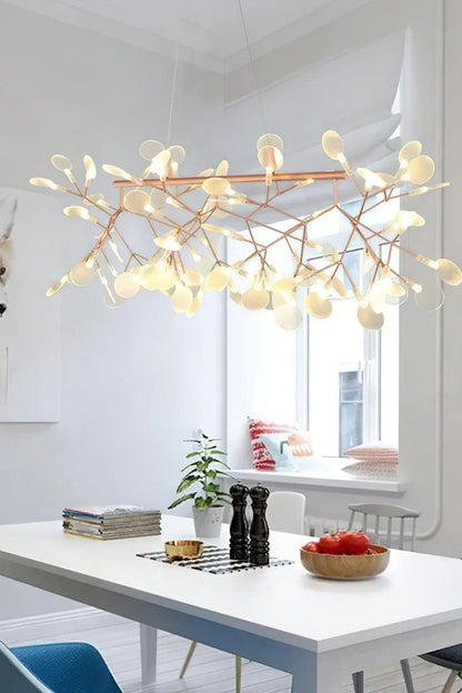 Linear Branch Firefly Chandelier - view 2 | everlamps