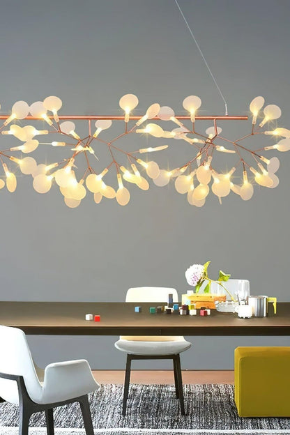 Linear Branch Firefly Chandelier - view 5 | everlamps