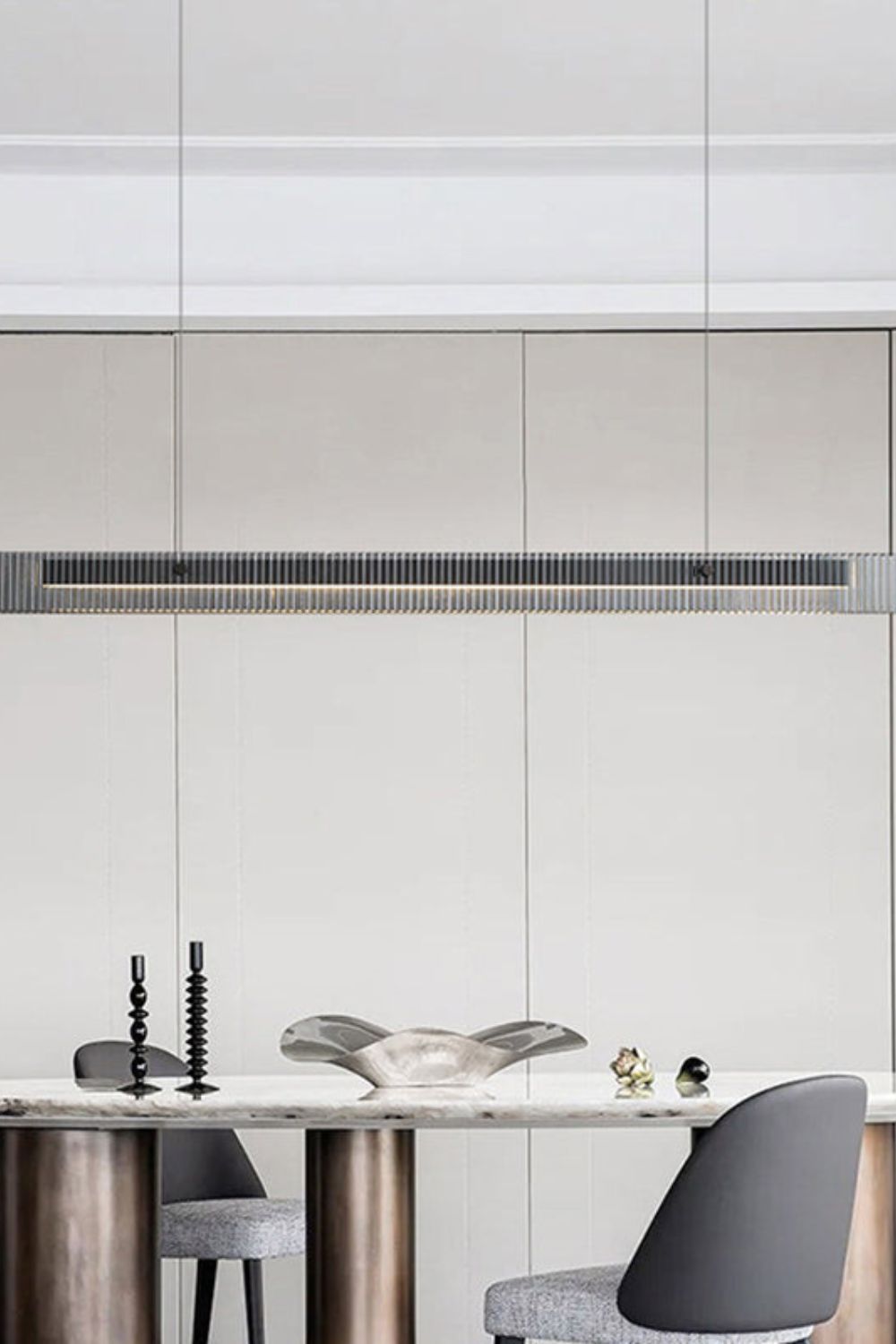 Linear Glass Pendant Light - everlamps