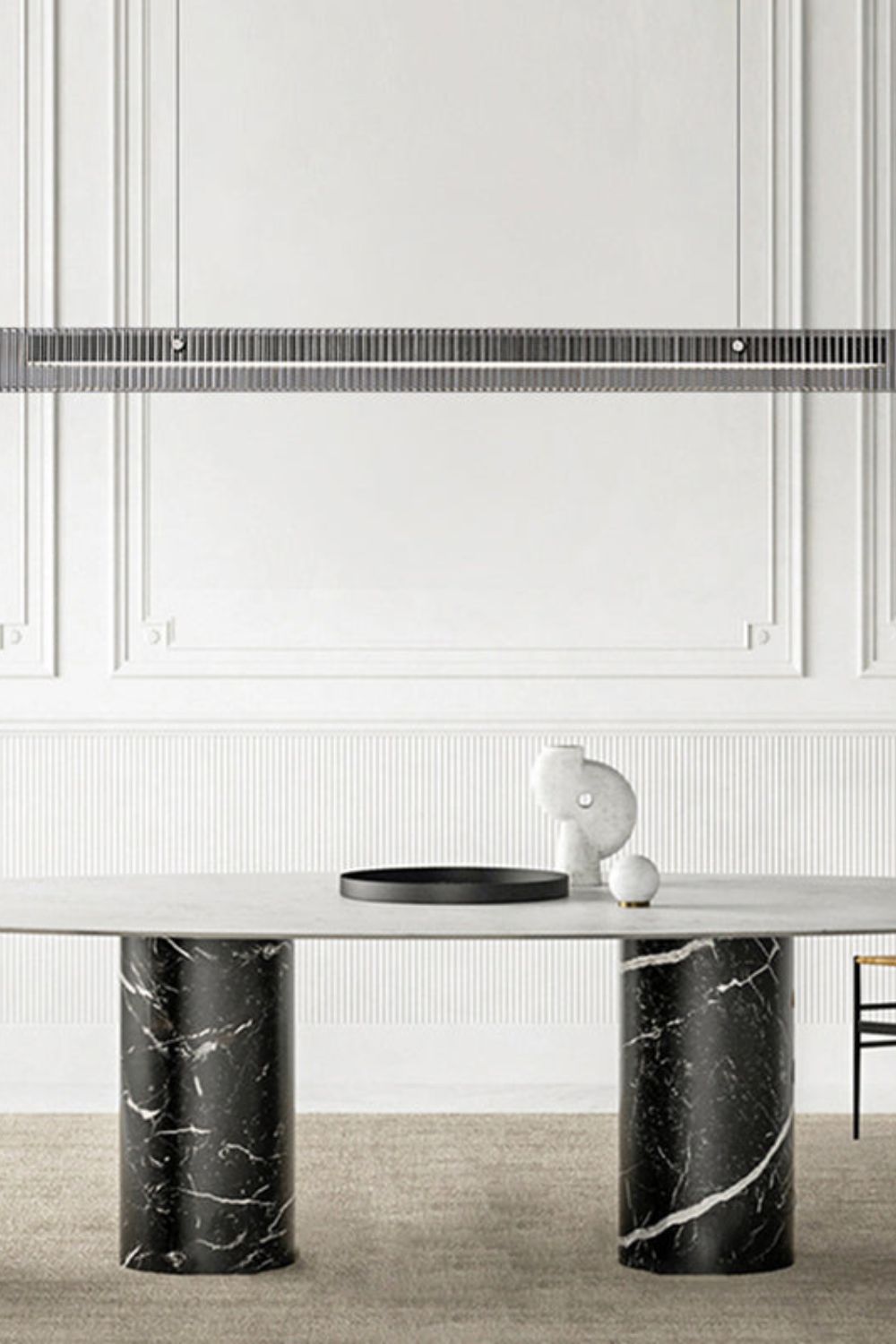 Linear Glass Pendant Light - everlamps