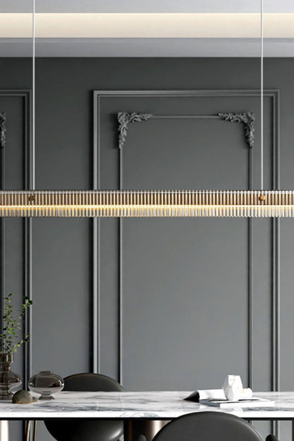 Linear Glass Pendant Light - everlamps