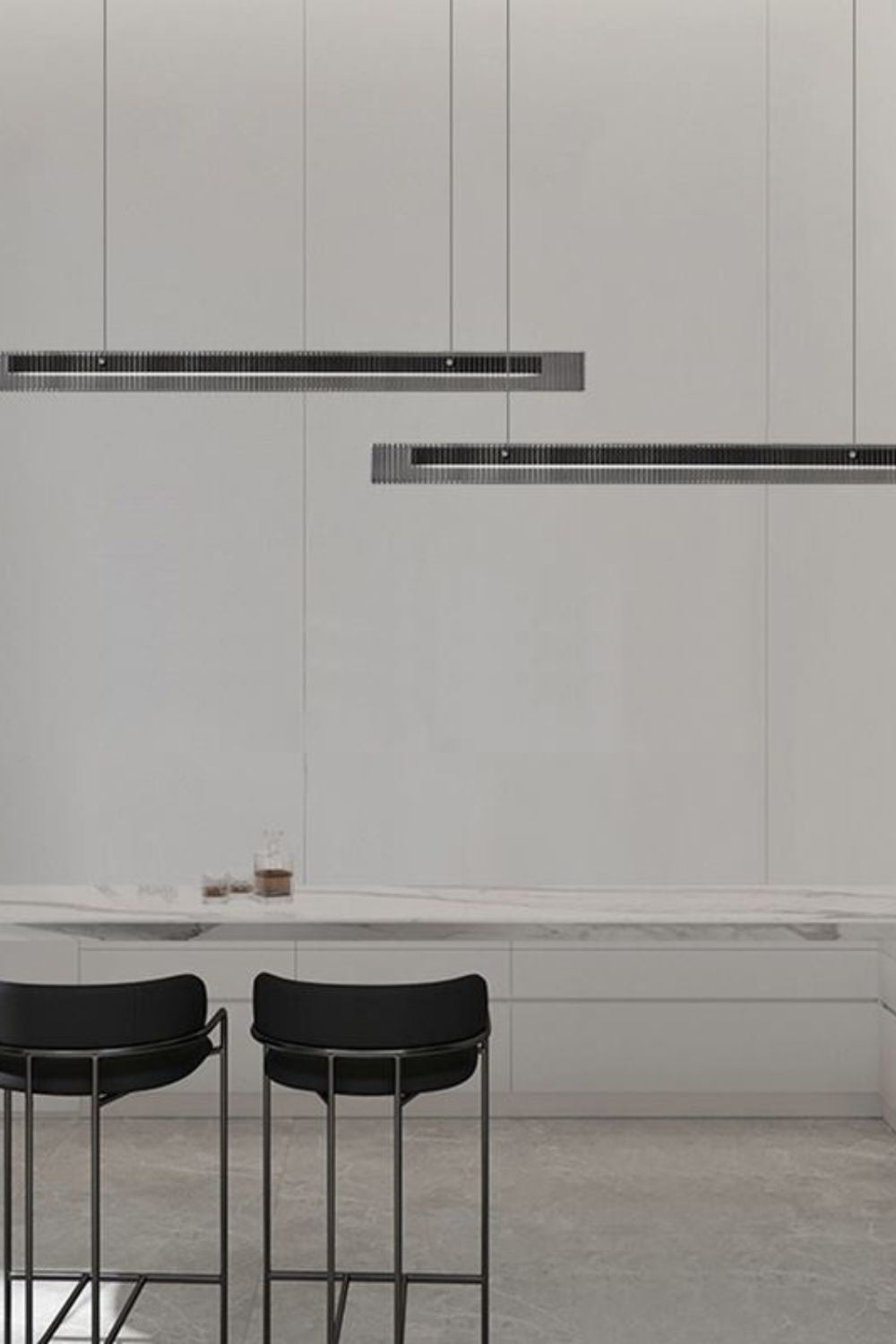 Linear Glass Pendant Light - everlamps