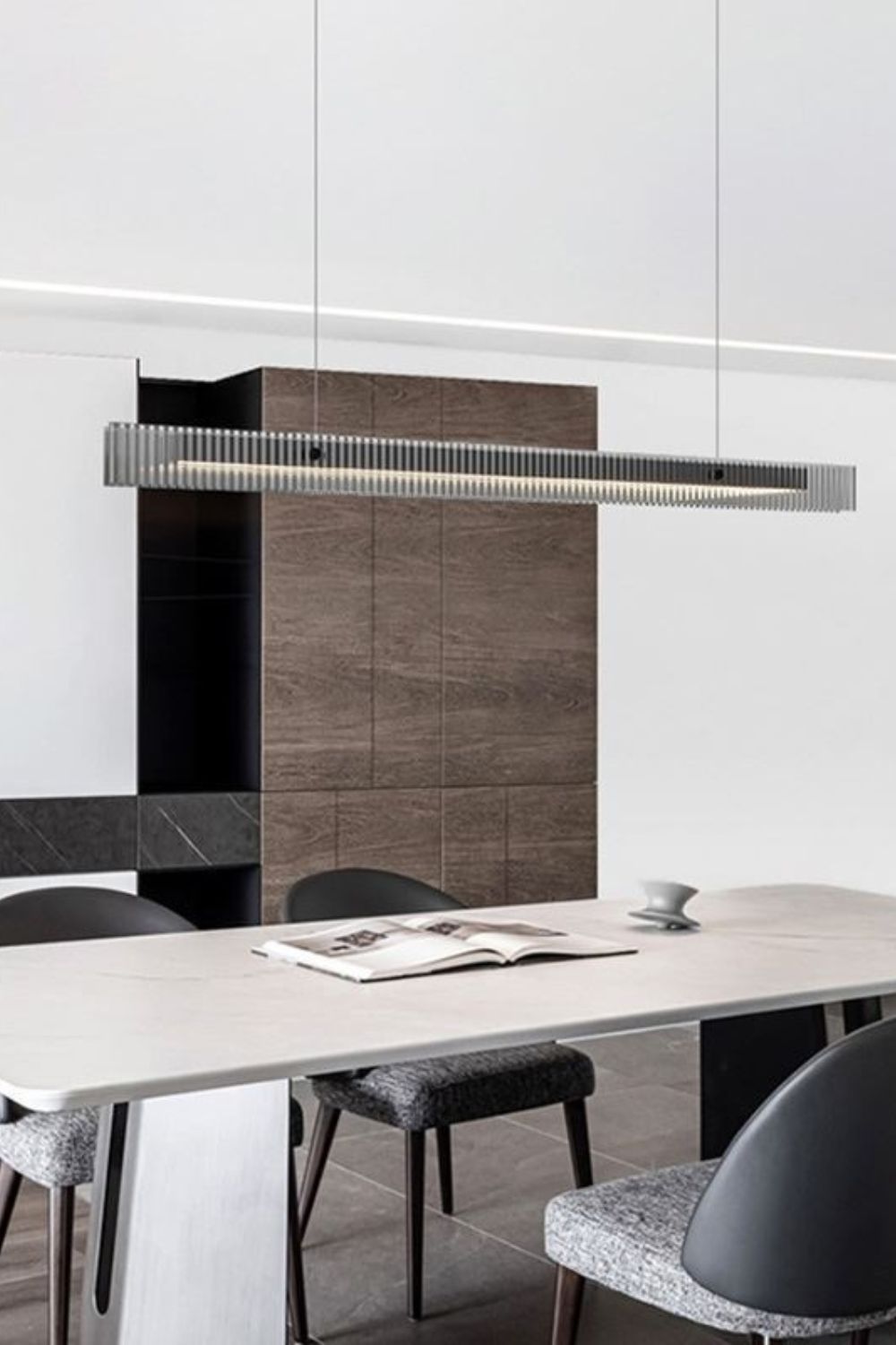 Linear Glass Pendant Light - everlamps