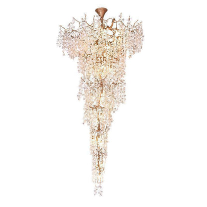 2-Story Foyer Large Branch Chandelier