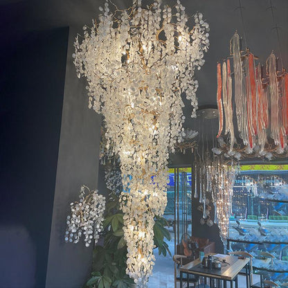 2-Story Foyer Large Branch Chandelier