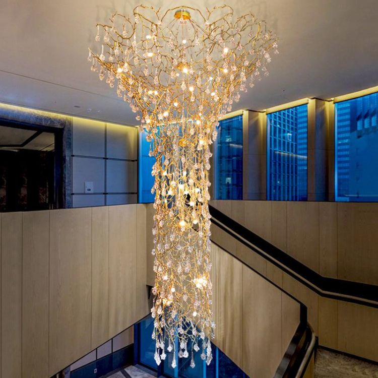 Lumanna Large Branch Chandelier For High Ceiling