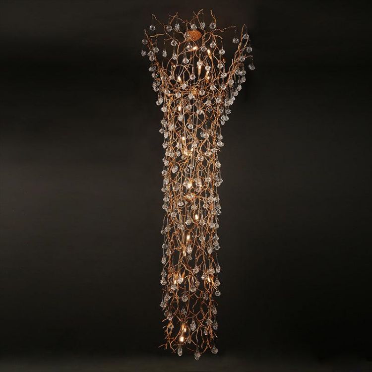 Lumanna Large Branch Chandelier For High Ceiling