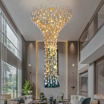 Lumanna Large Branch Chandelier For High Ceiling