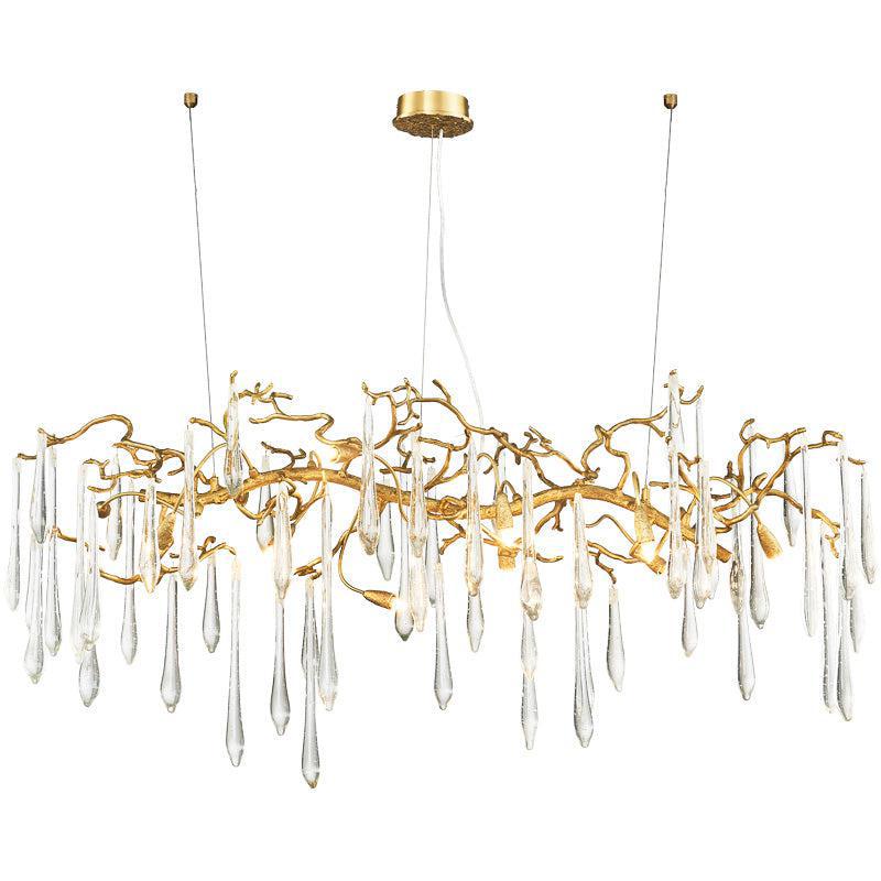 Teardrop Large Teardrop Modern Branch Chandelier