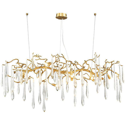 Teardrop Large Teardrop Modern Branch Chandelier