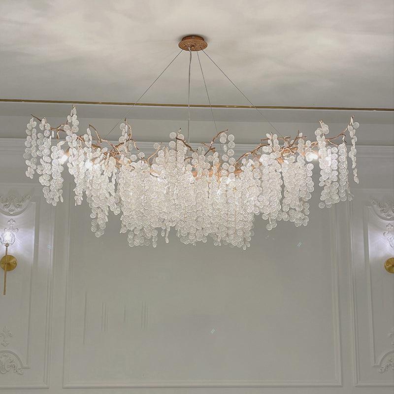 Akari Modern Linear Branch Chandelier