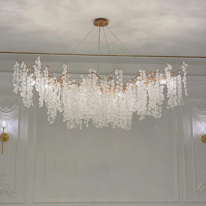 Akari Modern Linear Branch Chandelier