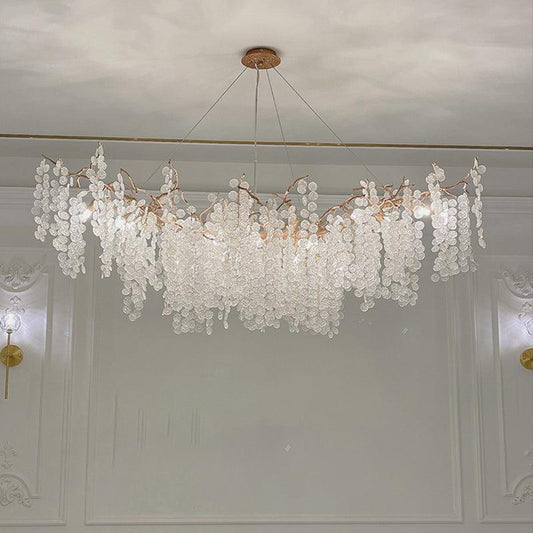 Akari Modern Linear Branch Chandelier