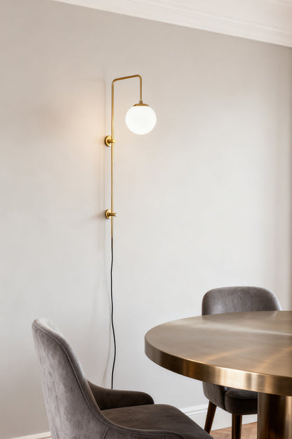 Lunivex Plug In Wall Lamp - view 3 | everlamps