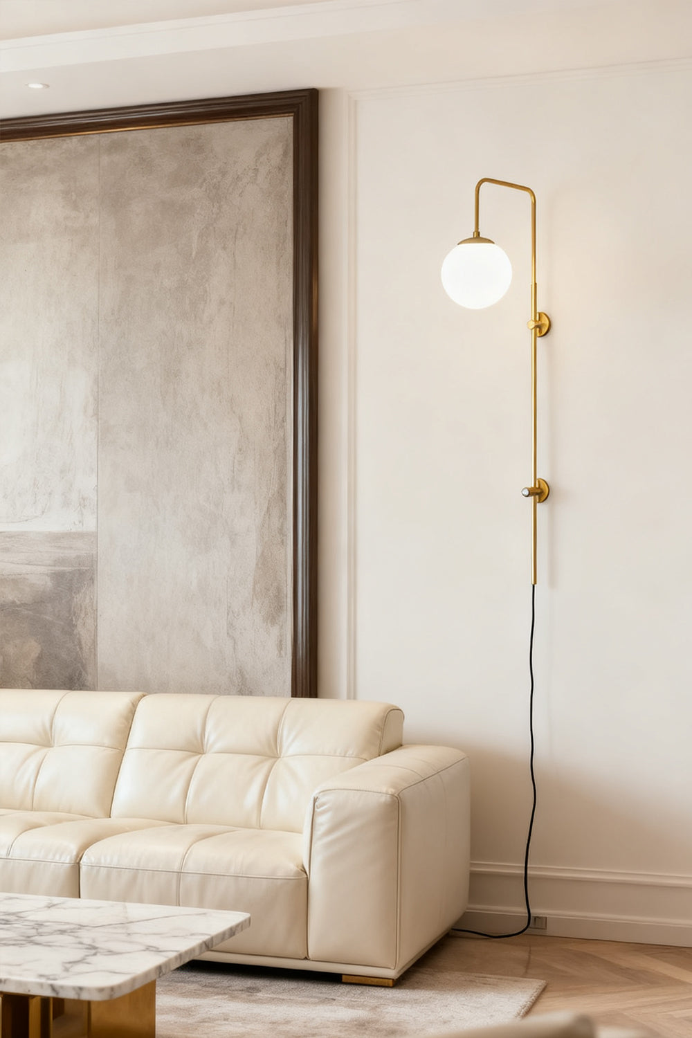 Lunivex Plug In Wall Lamp - view 2 | everlamps