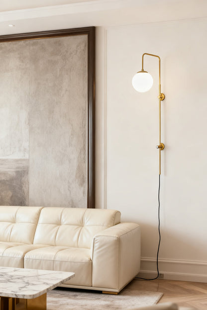 Lunivex Plug In Wall Lamp - view 2 | everlamps