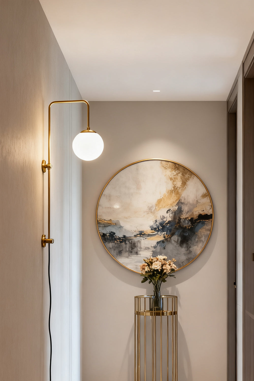 Lunivex Plug In Wall Lamp - view 5 | everlamps
