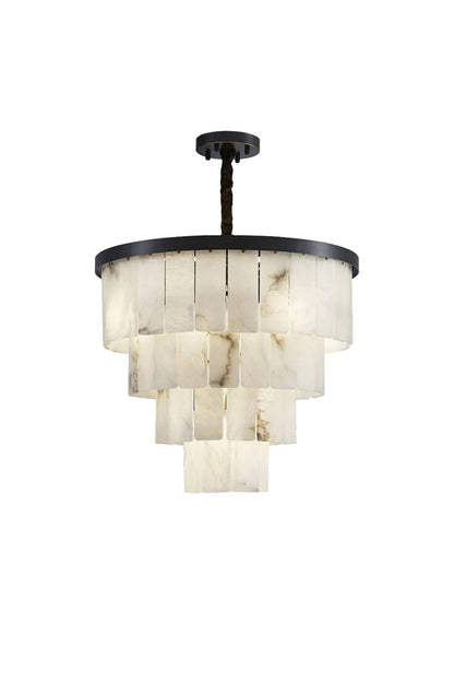 Luxurious Cascading Snow Plaster Chandelier | everlamps