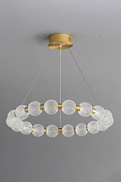 Luxury Pearl Ring Chandelier - everlamps