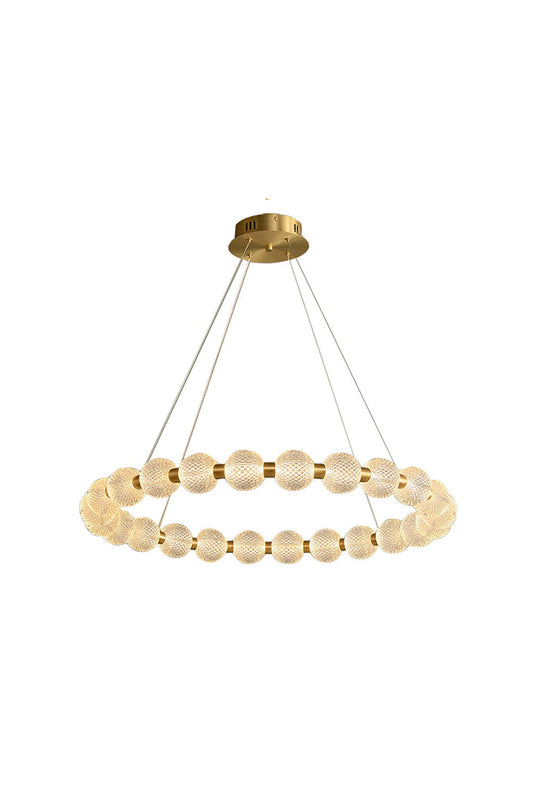 Luxury Pearl Ring Chandelier - everlamps