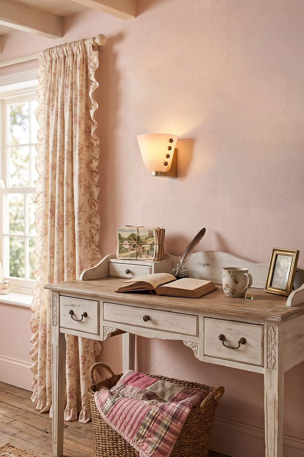 Lyra Chalice Wall Lamp - view 2 | everlamps