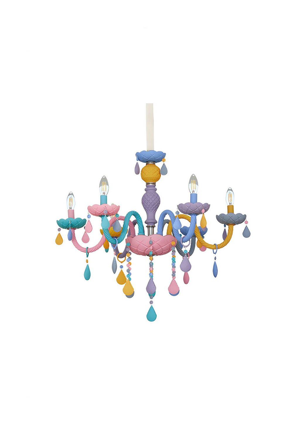 Macaron Children's Candle Chandelier | everlamps