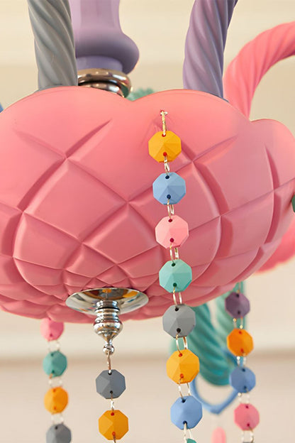 Macaron Children's Candle Chandelier - view 14 | everlamps