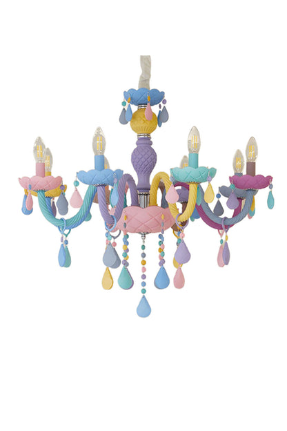 Macaron Children's Candle Chandelier - view 10 | everlamps