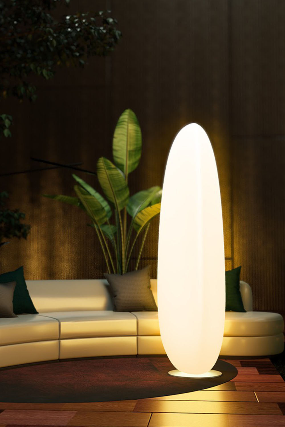 Malé H190 Outdoor Floor Lamp - view 2 | everlamps