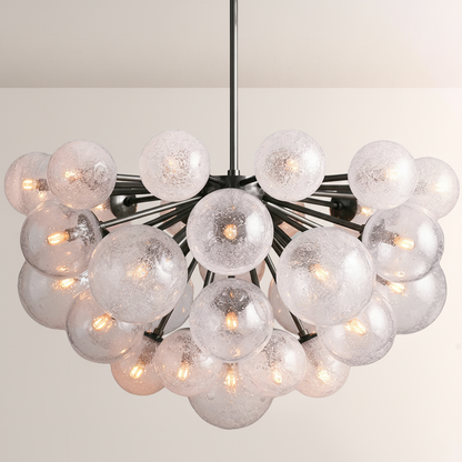 Mandoza Glass Chandelier - Everlamps